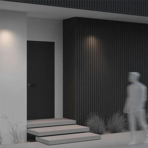 Потолочный светильник Grit 3000К 10Вт IP 65 (Черный) - фото 5