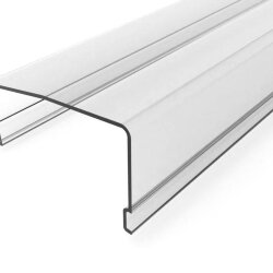 Рассеиватель поликарбонатный для профиля трапециевидный LC-LRM-P36T-2 прозрачный