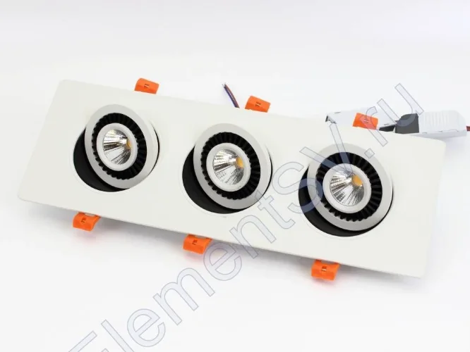 Светодиодный светильник JH-704B-3*7W B785 (21W, warm white) - фото.