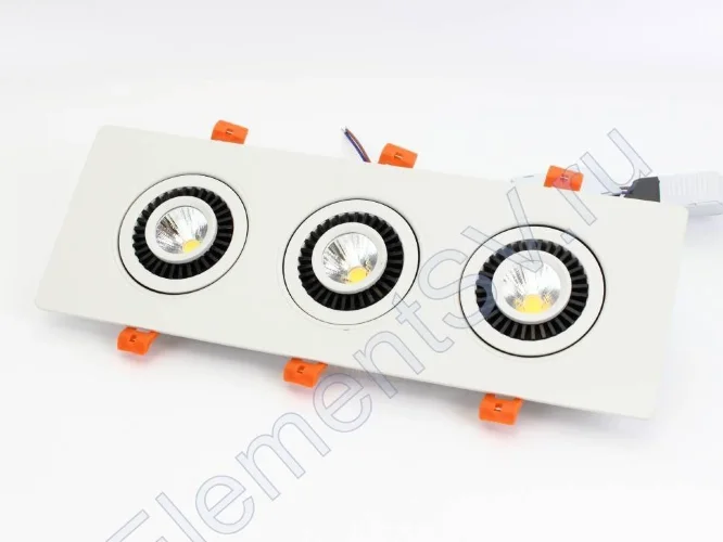 Светодиодный светильник JH-704B-3*7W B785 (21W, warm white) - фото 2.