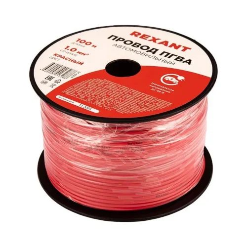 Провод ПГВА 1 К бухта (м) Rexant 01-6524 - фото 6