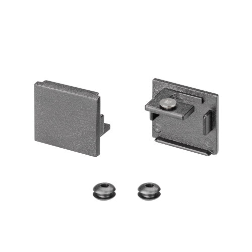 Заглушка SL-LINE-2522 SILVER глухая (Arlight, Металл) - фото 1