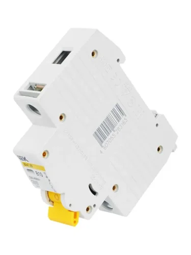 Выключатель автоматический модульный 1п B 10А 4.5кА ВА47-29 KARAT IEK MVA20-1-010-B - фото 6