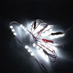 Светодиодный модуль 3led 2835 MOD54 (1,2W, 24VDC, white, 170°, led SAMSUNG)