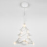 ULD-H1620-010-STA-3AAA WARM WHITE IP20 XMAS TREE Фигура светодиодная Ёлочка на батарейках 3AAA не в-к, 18х19см, Подвесная, 10 светодиодов, Теплый белый свет, Провод прозрачный, TM Uniel - фото 3