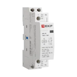 Контактор модульный КМ 20А NО+NC (1 мод.) EKF km-1-20-11