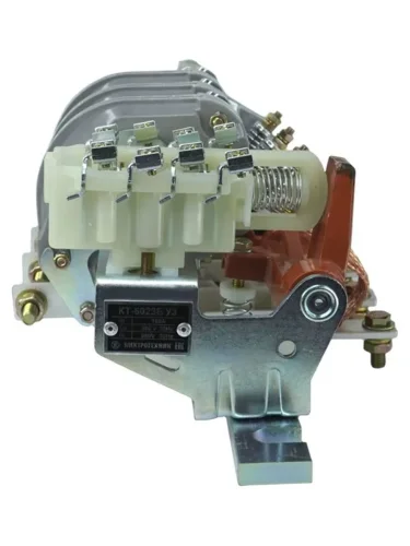 Контактор электромагнитный КТ-6023Б УЗ 3п 160А кат. 380В AC 2НО+2НЗ Электротехник ET509656 - фото 3