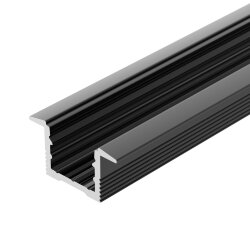 Профиль SL-SLIM-Н13М-F25-2000 BLACK (Arlight, Алюминий) 037114