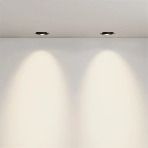 Встраиваемый светильник Lens 12Вт 3000К 70° (Черный) - фото 6