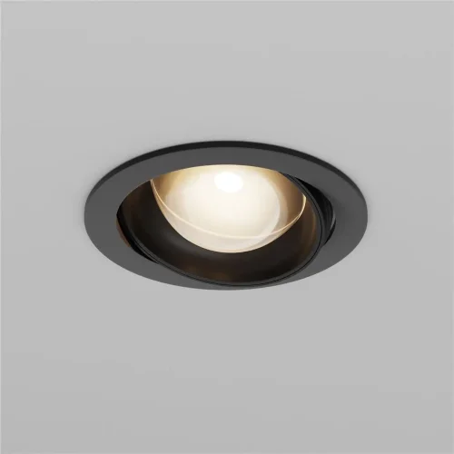 Встраиваемый светильник Lens 12Вт 3000К 70° (Черный) - фото 7