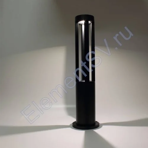 Уличный светильник столбик JH-BD-B14 DHL34 (220V, 7W, черный корпус, 600mm, IP65, warm white) - фото 2.