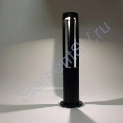 Уличный светильник столбик JH-BD-B14 DHL34 (220V, 7W, черный корпус, 600mm, IP65, warm white)