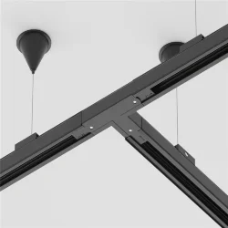 Коннектор Т-образный правый Trinity черный (Черный)