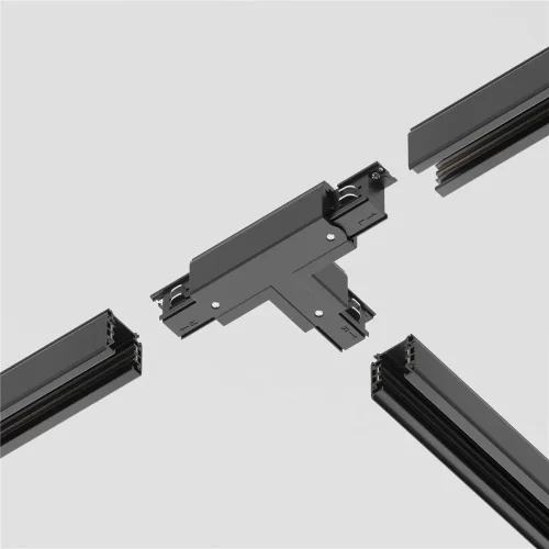 Коннектор Т-образный правый Trinity черный (Черный) - фото 4