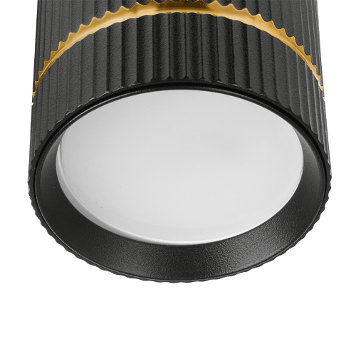 Светильник WOLTA WSL-GU10/P18BG под лампу GU10 Черный / золотой NIMB - фото 7.