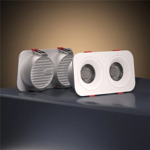 Светильник встраиваемый светодиодный с антибликовой решеткой Tetro 10W 4000K белый IP44 15277/LED - фото 4
