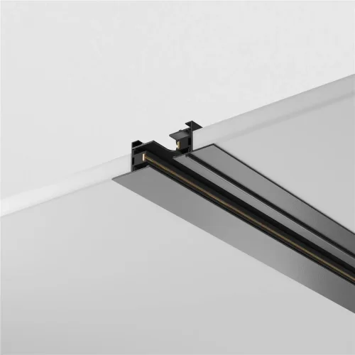 Шинопровод 2м Unity встраиваемый черный (Черный) - фото 3