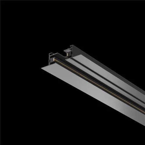 Шинопровод 2м Unity встраиваемый черный (Черный) - фото 6