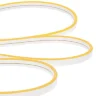 Светодиодный гибкий неон 6x12 LN606 (12V, yellow, IP65, cut 10mm) - фото II