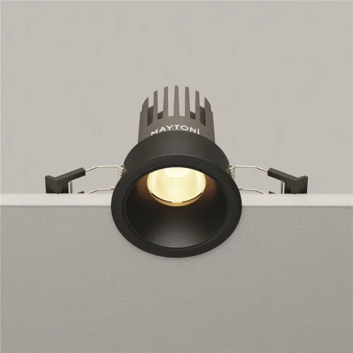 Встраиваемый светильник Dip Height 3000K 10Вт 50° (Черный) - фото 2