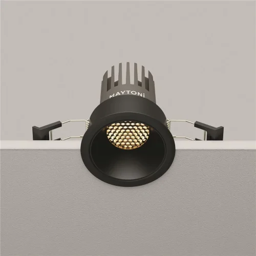 Встраиваемый светильник Dip Height 3000K 10Вт 50° (Черный) - фото 4