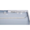 ULP-Q105 6060-36W-4000K WHITE Светильник светодиодный потолочный универсальный, Белый свет 4000K, Рассеиватель призма, Встроенный и-п, Корпус белый - фото 4