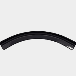 Коннектор радиусный внутренний для встраиваемого глубокого шинопровода под гипсокартон, Черный, SY-LINK-CNT1-R300BL 026046