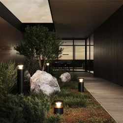 Ландшафтный светильник Pyro 3000К 21Вт IP 65 (Черный)