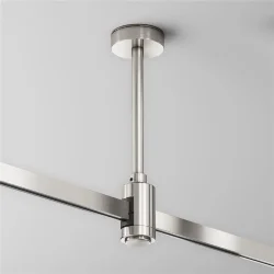 Крепление потолочное Short одинарное 138мм Flarity платина (Платина)