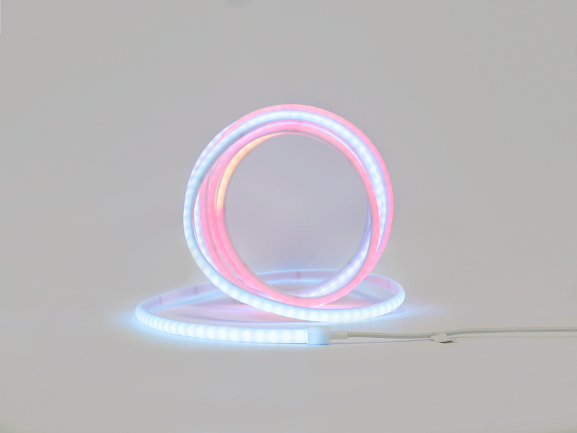 'Термостойкая cветодиодная лента SMD 4040, 84 LED/м, 17 Вт/м, 24В , IP68, Цвет: RGB SPI, NE484-24-17-RGB-68-SPI. Фото 4