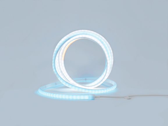 'Термостойкая cветодиодная лента SMD 4040, 84 LED/м, 17 Вт/м, 24В , IP68, Цвет: RGB SPI, NE484-24-17-RGB-68-SPI. Фото 5