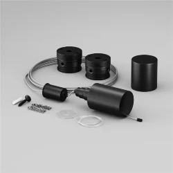 Набор для вертикального подвесного монтажа Nemo D18 черный (Черный)