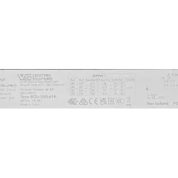 Драйвер для светодиодов линейный 26-46W/200-350мА 40-130V | DIP-переключатель | ECXe 350.618 | - Vossloh-Schwabe
