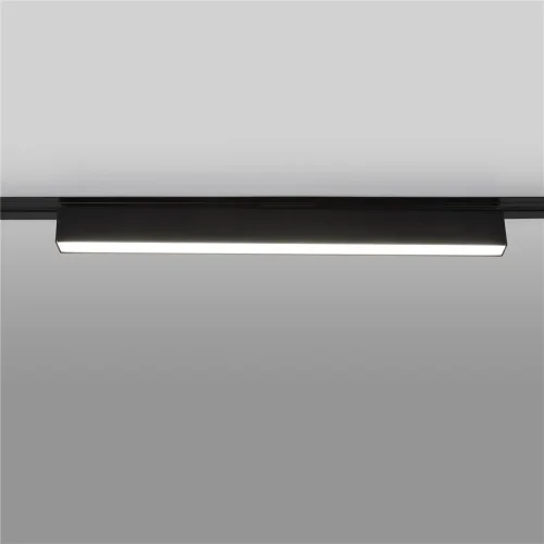 Трековый светодиодный светильник для однофазного шинопровода X-Line 20W 4200K черный матовый X-Line черный матовый 20W 4200K (LTB54) однофазный - фото 2