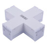 ULO-N11X-12W-4000K IP40 WHITE Светильник светодиодный X-образный, Белый свет 4000K, 1200Лм, Алюминий, Цвет белый, TM Uniel - фото 2