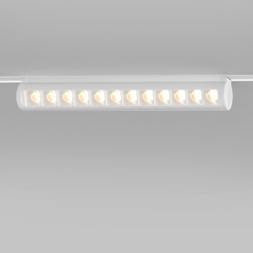 Трековый светильник 12W 4200K Alter белый Slim Magnetic - фото 1