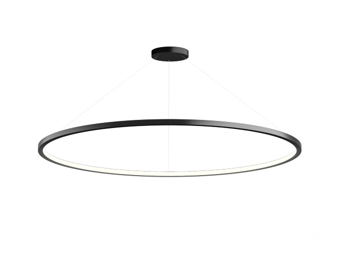 Светильник 6063 Обод (RAL9005/D1250/LT70 — 4K/55,0W/120deg) - фото 1