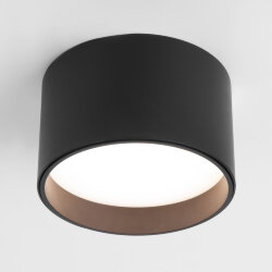 Накладной акцентный светильник черный 25123/LED