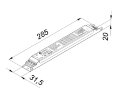 Стабилизатор тока светодиодов LC-60-850D-DALI-65 М Б IP20 001.01 - фото 2