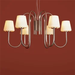 Подвесной светильник Джейд / Jade (Никель) FR2039PL-06N