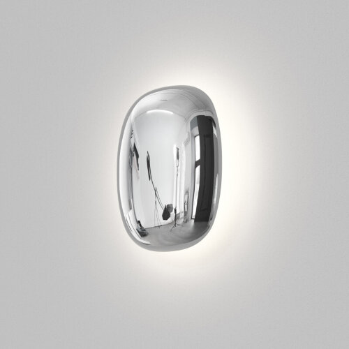 Светильник настенный GLOSSA, 9 Вт, 3000K, 212?164?69 мм, алюминий, хром.