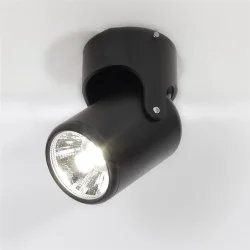 Накладной поворотный светодиодный светильник JH-BTH-05 Black (20W, 220V, Warm White)
