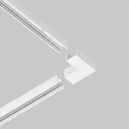 Коннектор угловой для профиля Elasity IP (Белый) O-TR001-AC90-W - фото 6