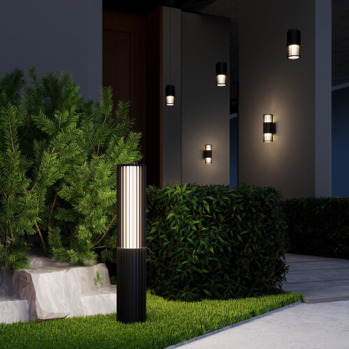 Светильник садово-парковый Entero 10W черный 4000К - Фото 2