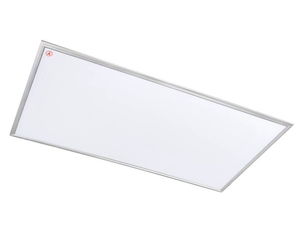 Светодиодная панель 1195x595x10 мм 76 Ватт с серой рамкой 6000К с Бап-1 - фото