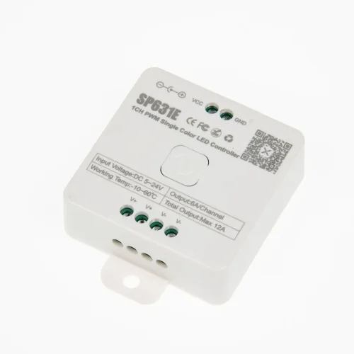 Контроллер JM-SP631E P711 (BT app BanlanX, 2.4GHz, DIM, DC5-24V, 1ch x6A, 30-144W) - фото I