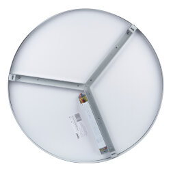 ULO-K40A 60W-4000К-R60 IP40 LIGHT GREY Светильник светодиодный накладной, Белый свет 4000K, Диаметр 600мм, Корпус светло-серый