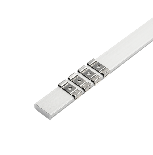 Профиль алюминиевый накладной WOLTA WAP-S-24/6/2000-A серый 6х23.8х2000мм - фото 5.