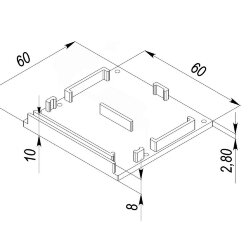 Заглушка для LC-LP-6060