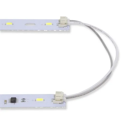 Светодиодная линейка 2835, 12 led, 220V, 6W, 410mm, D168, white - фото II